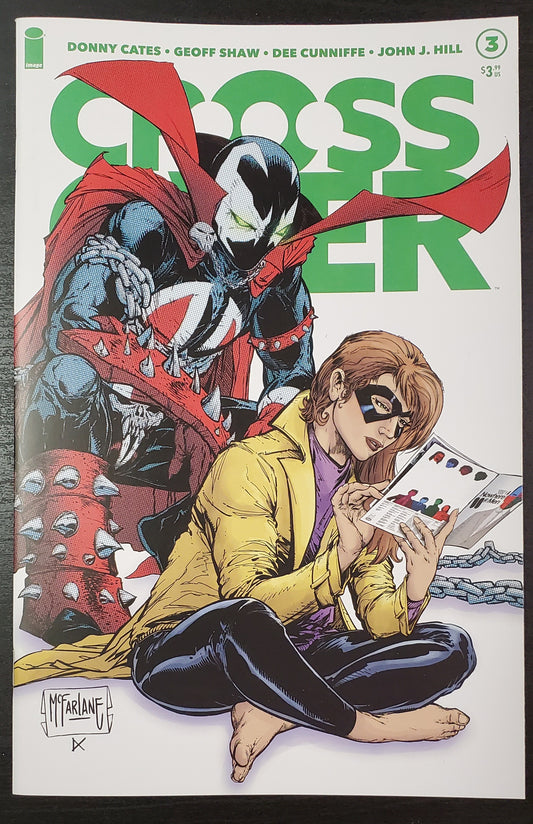 CROSSOVER #3 TODD MCFARLANE 1:8 NOWHERE MEN #1 SECRET CHASE VARIANT 2021 comic books IMAGE COMICS   