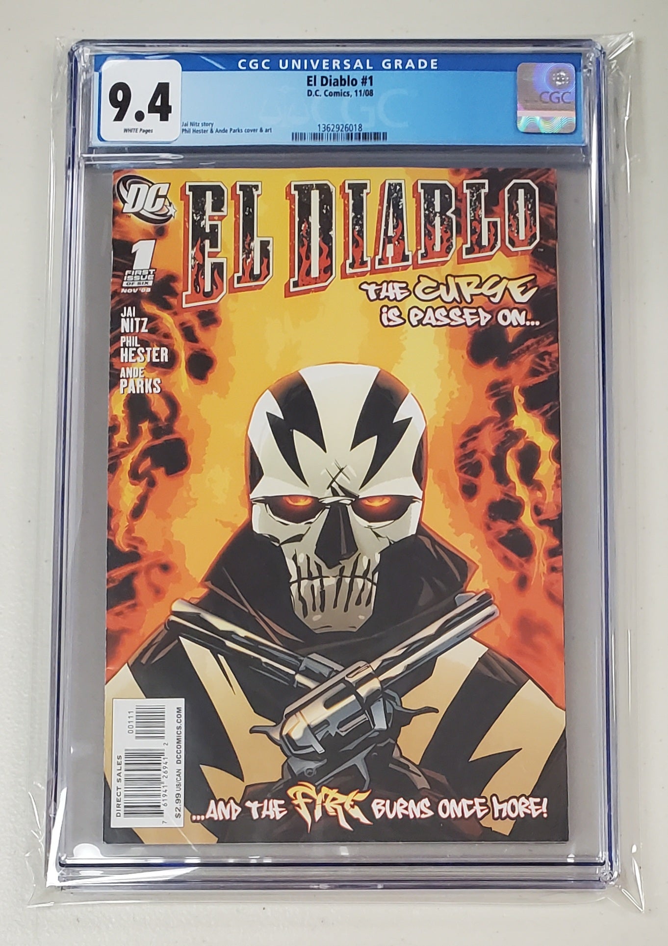 9.4 CGC EL DIABLO #1 [1362926018] CGC CGC   