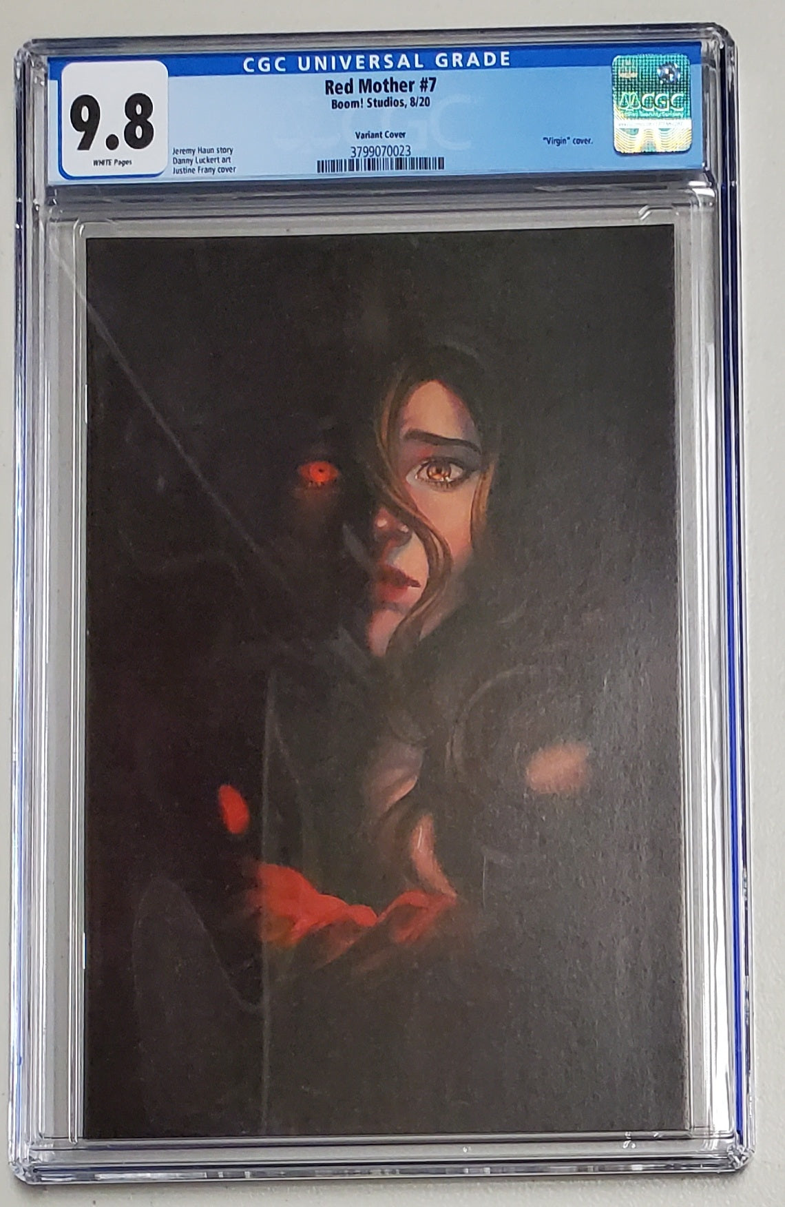 9.8 CGC Red Mother #7 Frany 1:10 Virgin Variant [3799070023] CGC CGC   