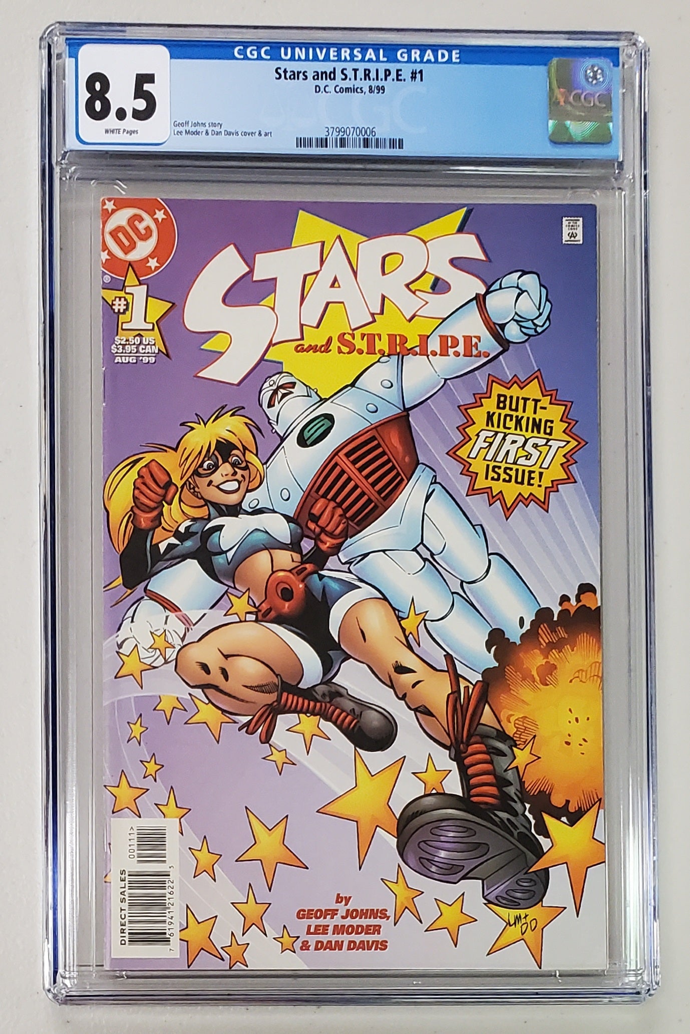 8.5 CGC STARS & STRIPE #1 1999 [3799070006]