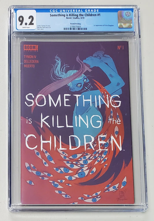9.2 CGC SOMETHING IS KILLING THE CHILDREN #1 2ND PRINT VARIANT [3799070009]