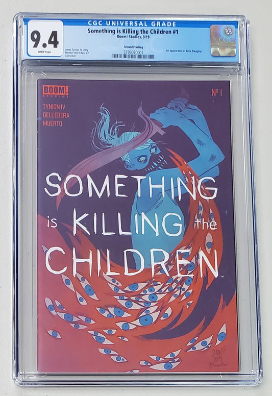 9.4 CGC SOMETHING IS KILLING THE CHILDREN #1 2ND PRINT VARIANT [3799070007]