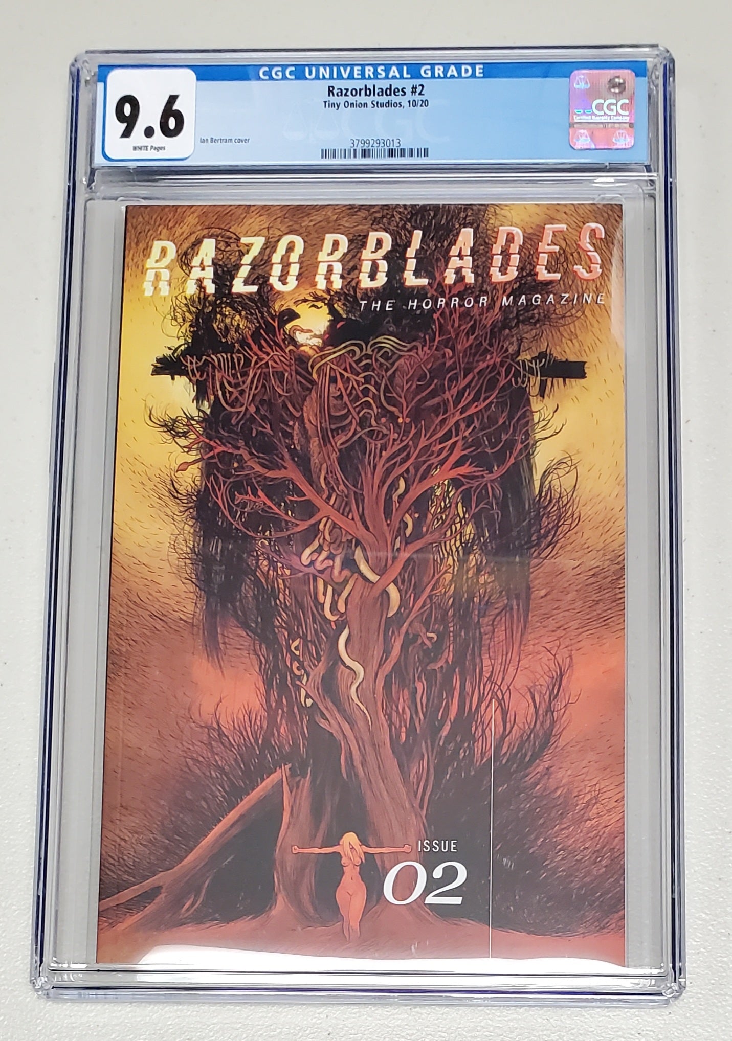 9.6 CGC RAZORBLADES #2 [3799293013] Razorblades TINY ONION   