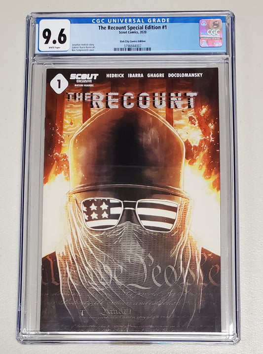 9.6 CGC RECOUNT SPECIAL EDITION #1 TEMPLESMITH VARIANT [3798844007]