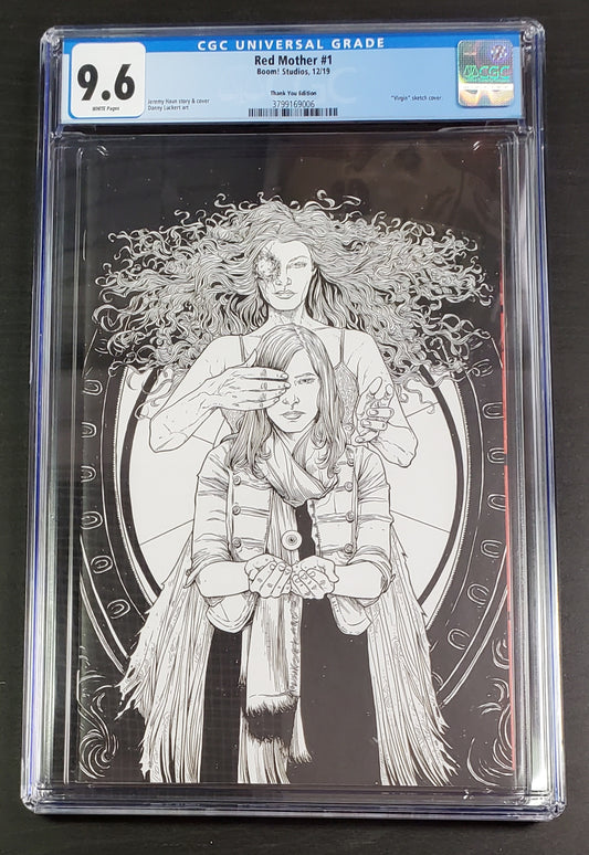 9.6 CGC Red Mother #1 Thank You Variant 2019 [3799169006