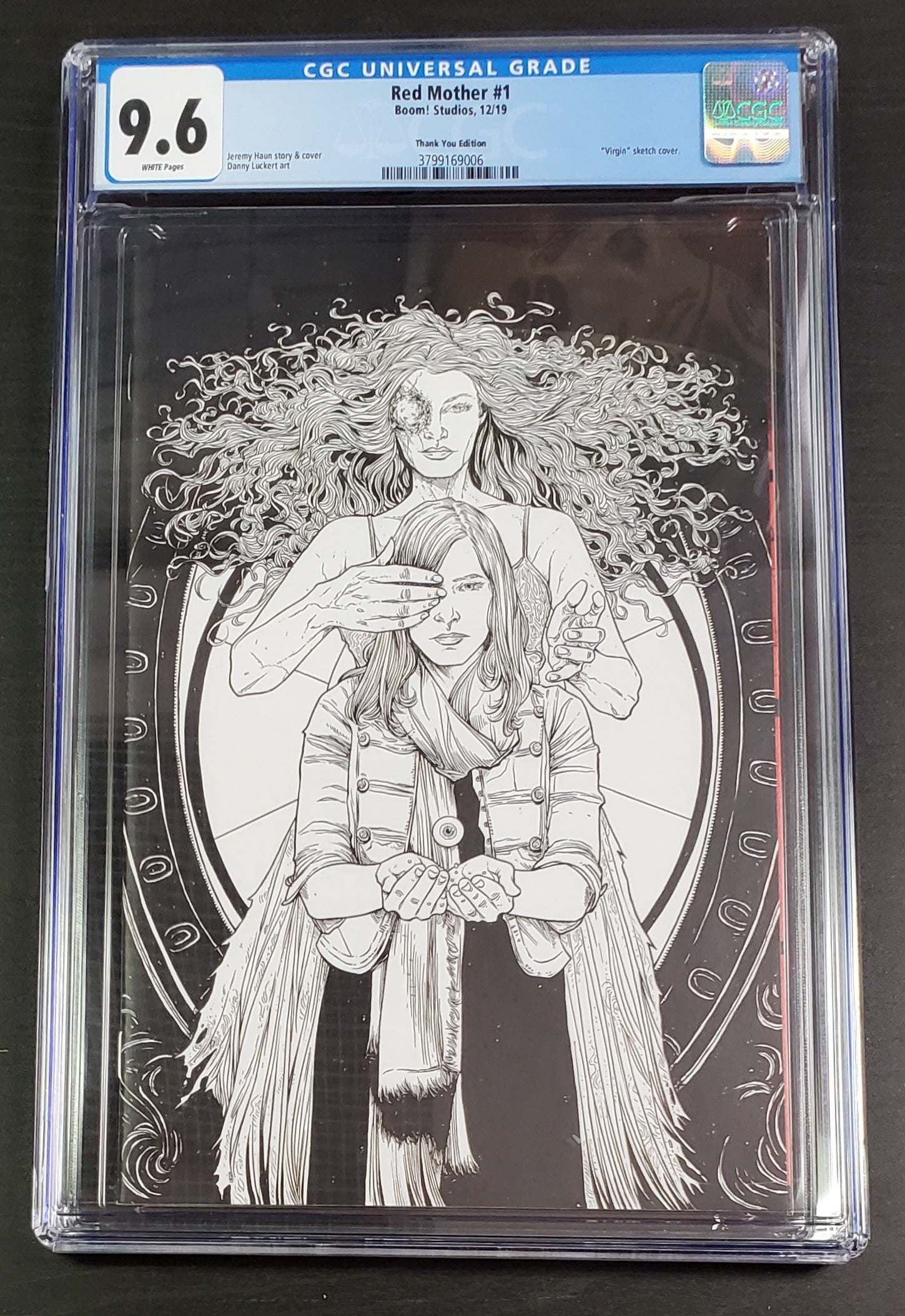 9.6 CGC Red Mother #1 Thank You Variant 2019 [3799169006 CGC BOOM! STUDIOS   