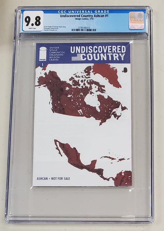 9.8 CGC UNDISCOVERED COUNTRY ASHCAN #1 2019 [3799166010]
