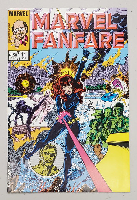 MARVEL FANFARE #11 (1ST APP IRON MAIDEN) 1983