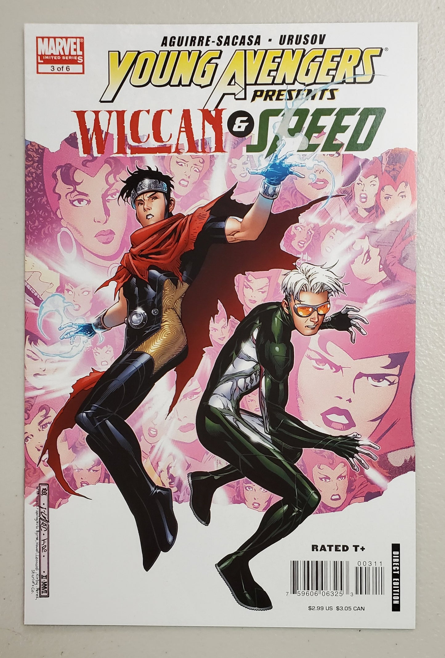 YOUNG AVENGERS PRESENTS #3 WICCAN SPEED 2008