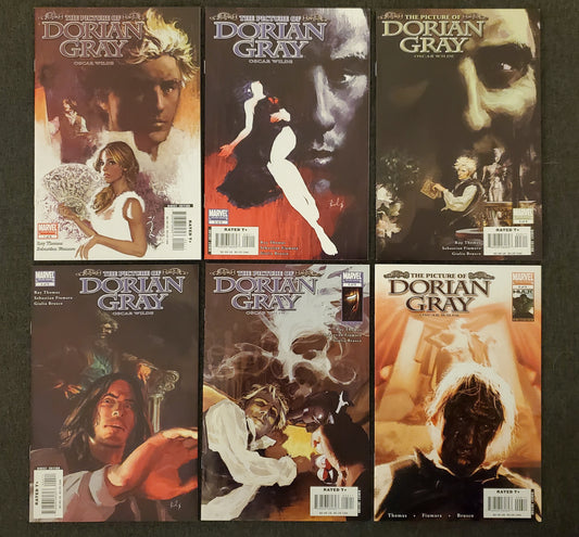 MARVEL ILLUSTRATED PICTURE OF DORIAN GRAY #1-#6 SET 2008