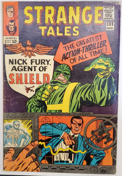 Strange Tales #135 1st Nick Fury Agent of Shield 1965