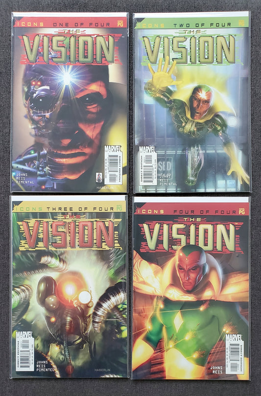 MARVEL ICONS THE VISION #1-#4 2002