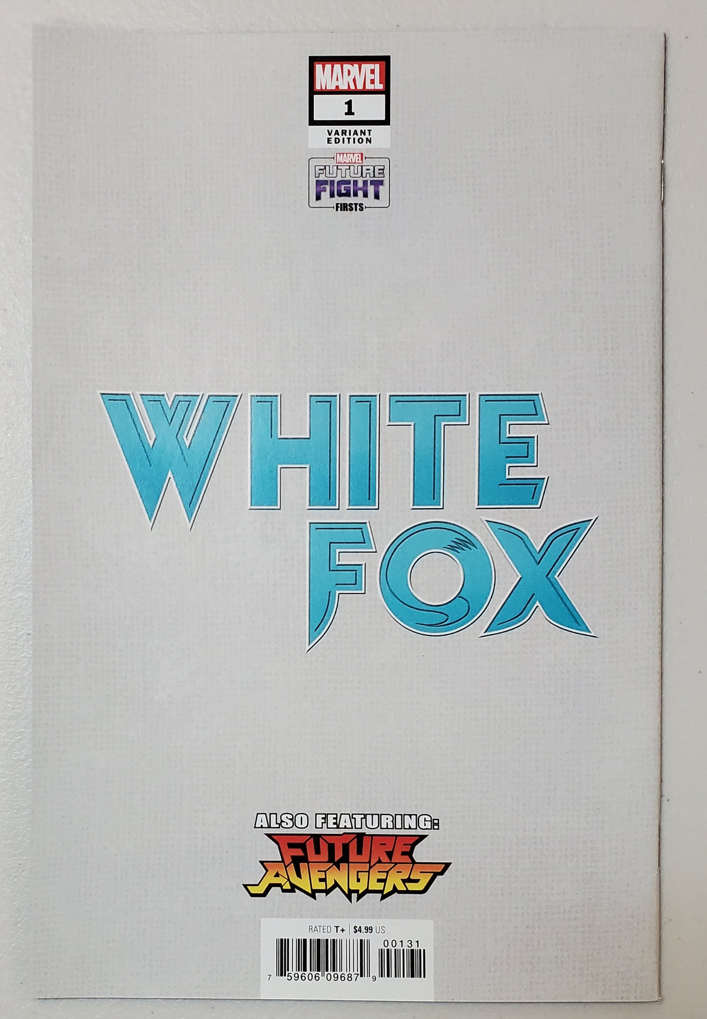 FUTURE FIGHTS FIRST WHITE FOX #1 1:100 INHYUK LEE VIRGIN VARIANT 2019