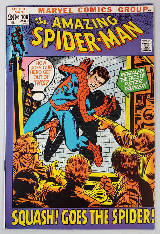 AMAZING SPIDER-MAN #106 1972