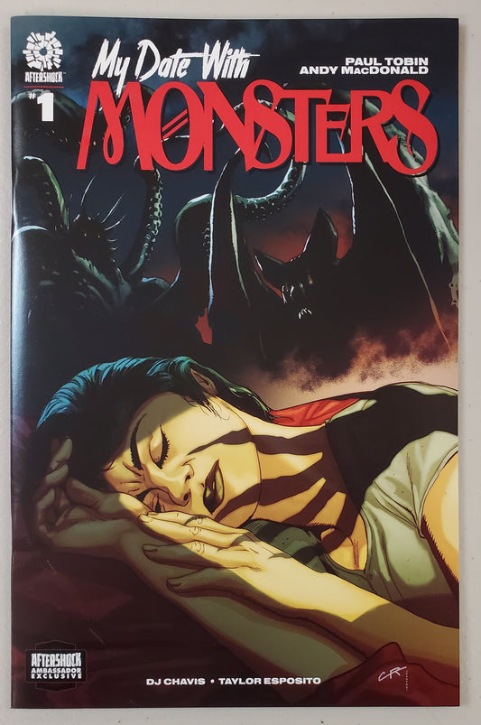 MY DATE WITH MONSTERS #1 AFTERSHOCK AMBASSADOR EXCLUSIVE VARIANT 2021  AFTERSHOCK COMICS   