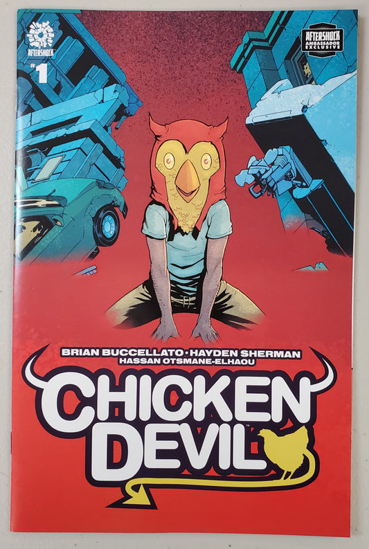 CHICKEN DEVIL #1 AFTERSHOCK AMBASSADOR EXCLUSIVE VARIANT 2021  AFTERSHOCK COMICS   