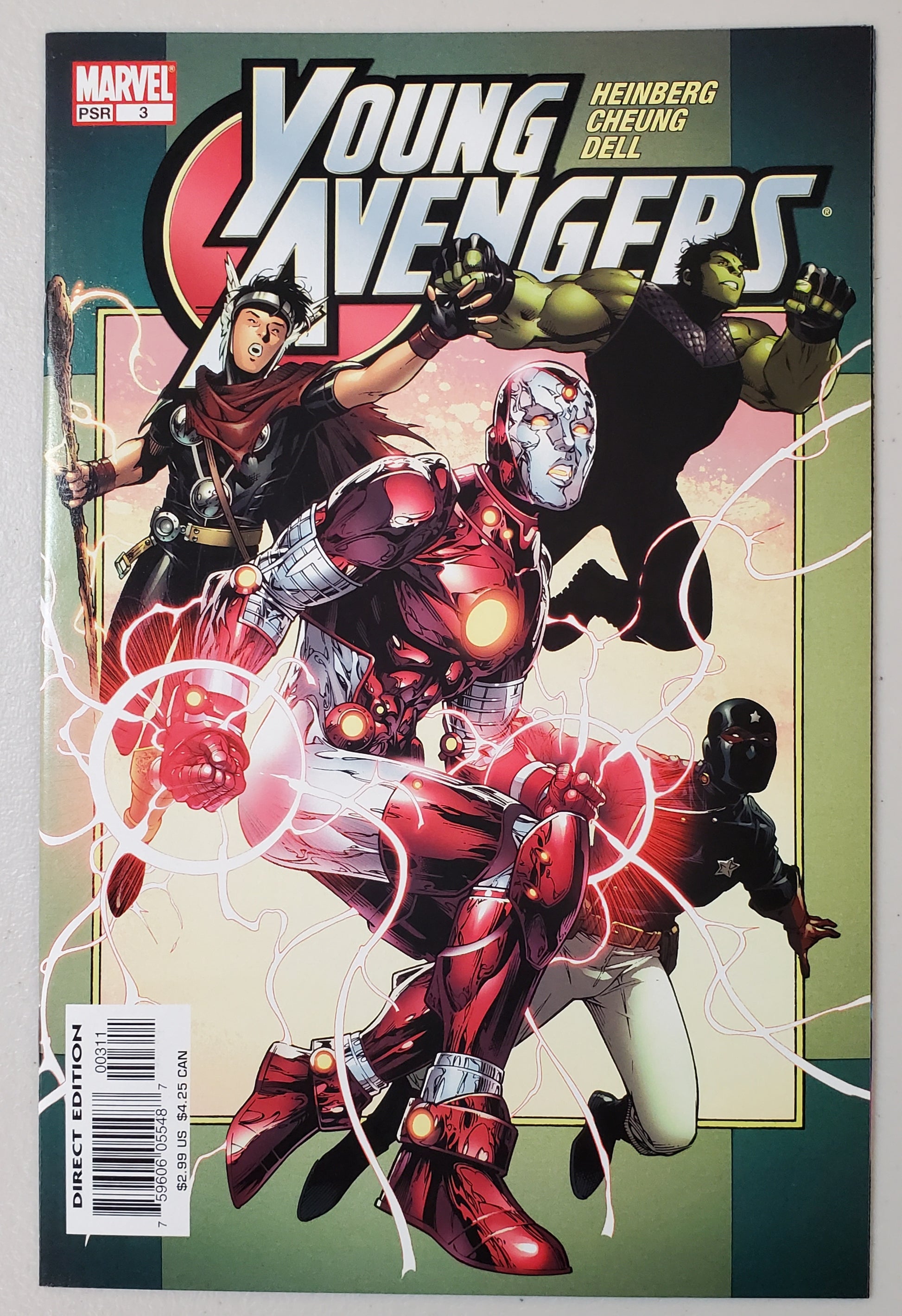 YOUNG AVENGERS #3 comic books MARVEL COMICS   