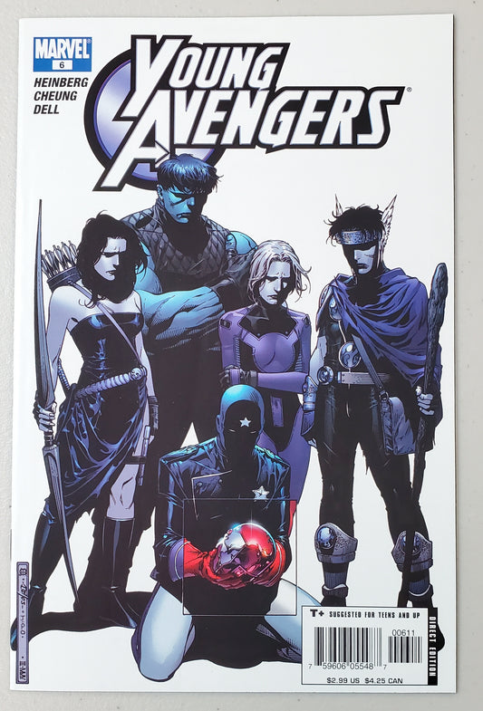 YOUNG AVENGERS #6 (1ST APP CASSIE LANG AS STATURE) comic books MARVEL COMICS   