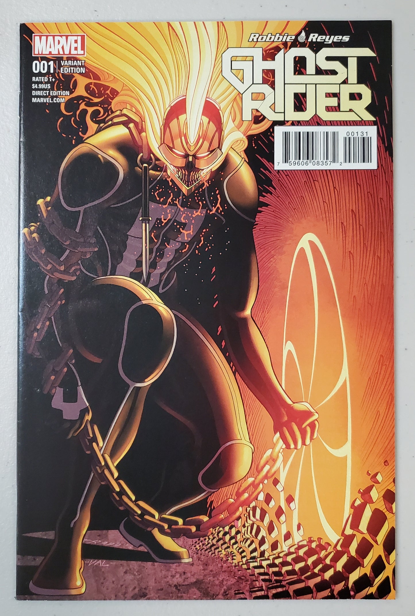 GHOST RIDER #1 ROBBIE REYES 1:25 TRADD MOORE VARIANT 2016 comic books MARVEL COMICS   