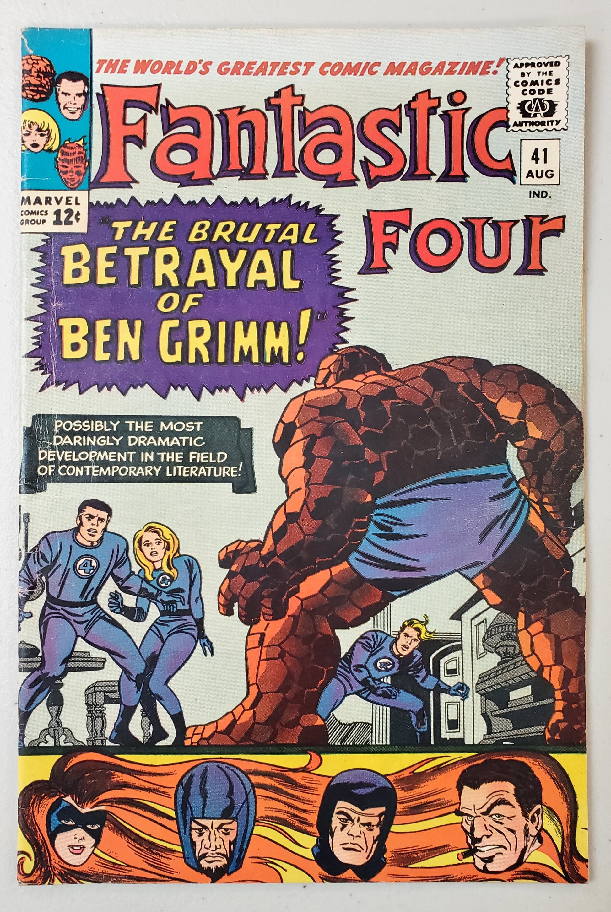 FANTASTIC FOUR #41 1965 comic book MARVEL COMICS   