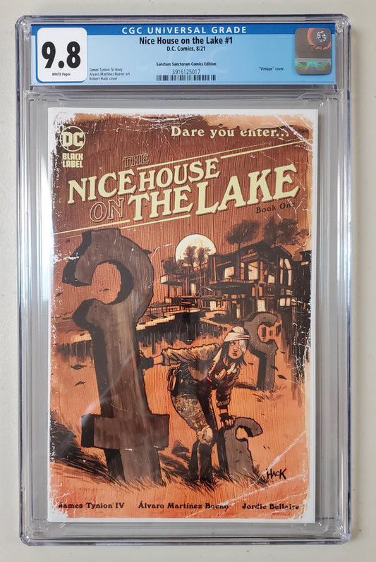 9.8 CGC NICE HOUSE ON THE LAKE #1 HACK VARIANT [3916125017]