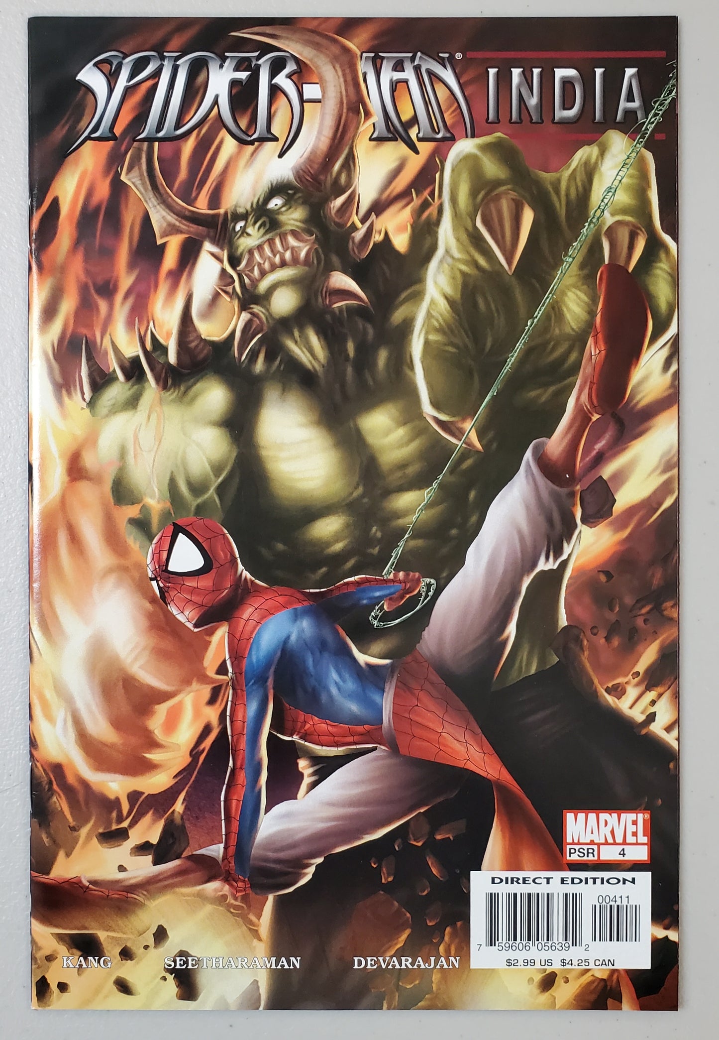 SPIDER-MAN INDIA #4 comic books MARVEL COMICS   