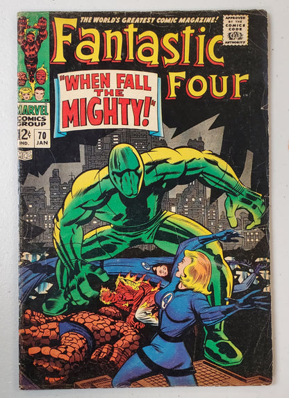 FANTASTIC FOUR #70 comic books MARVEL COMICS   