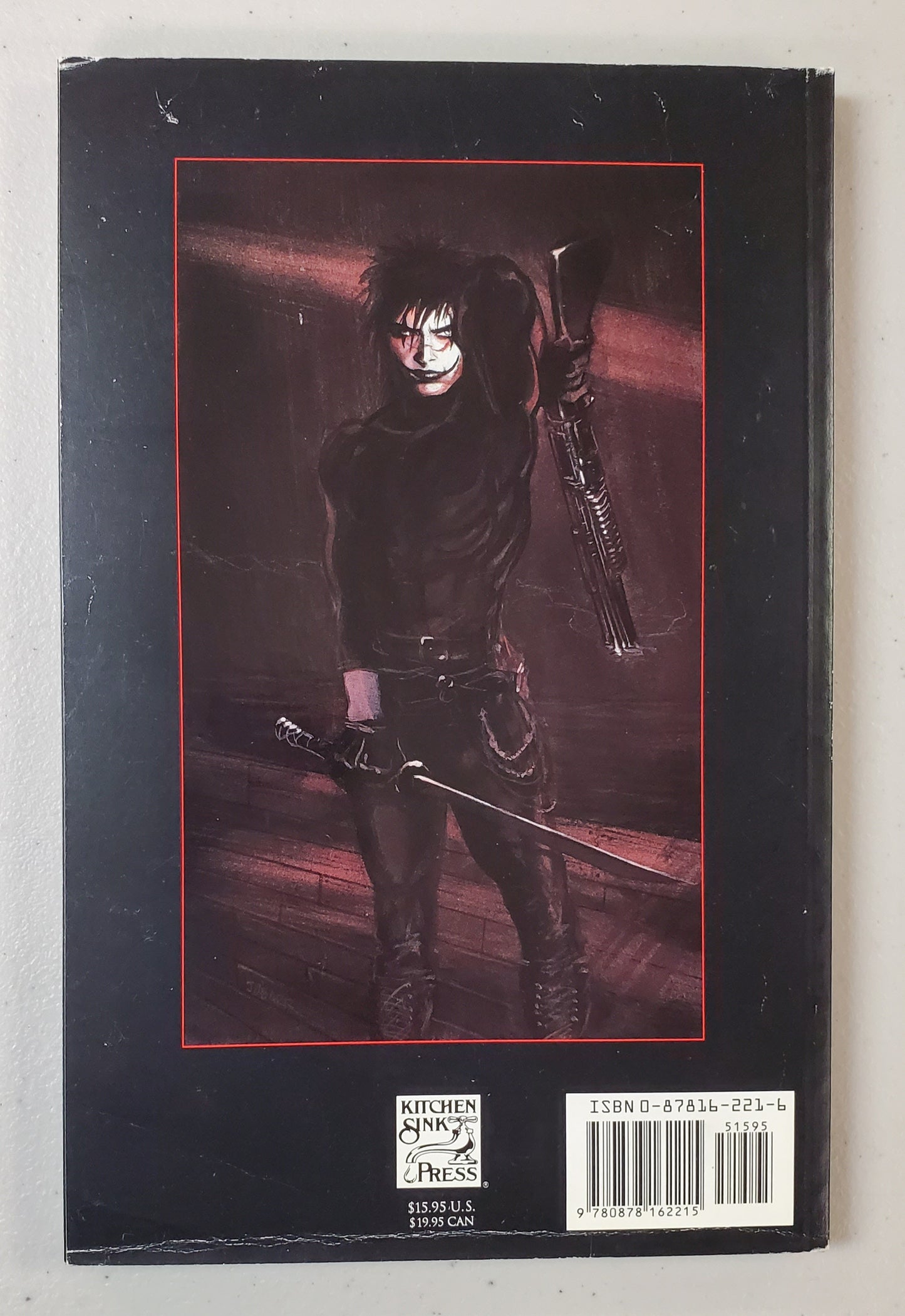 THE CROW 1ST PRINT JAMES O'BARR 1993