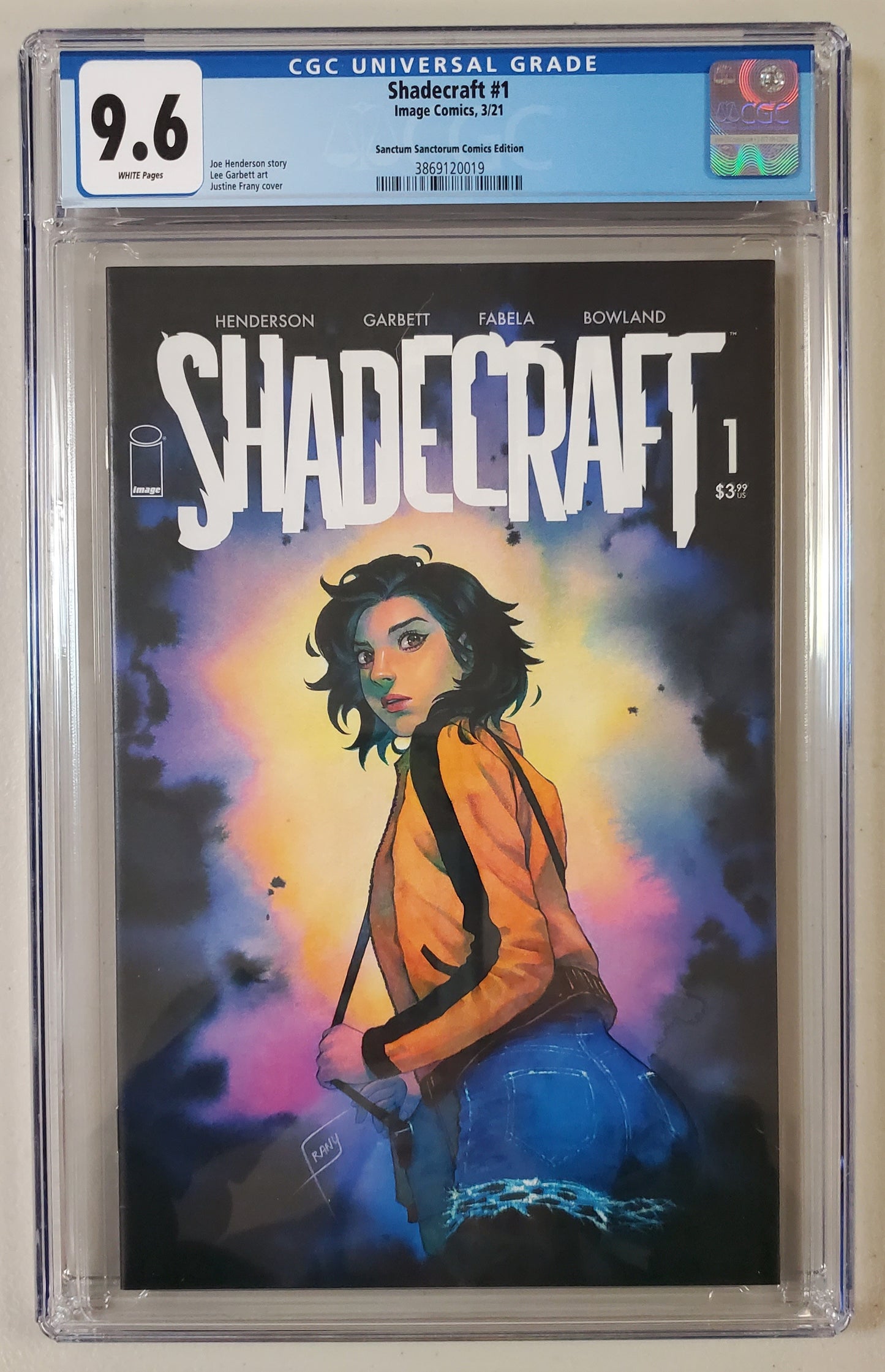 9.6 CGC SHADECRAFT #1 FRANY VARIANT [3869120019]