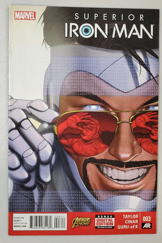 SUPERIOR IRON MAN #3 2015 comic book MARVEL COMICS   