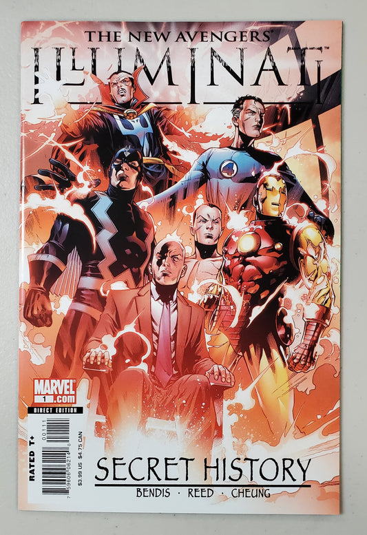 NEW AVENGERS ILLUMINATI SECRET HISTORY #1 2007 New Avengers MARVEL COMICS