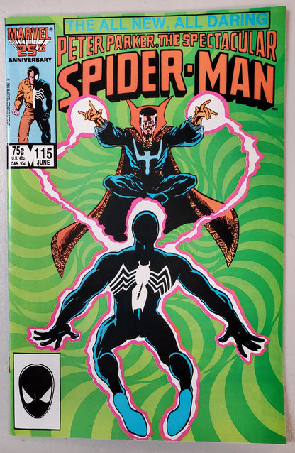 SPECTACULAR SPIDER-MAN #115 1986 comic books MARVEL COMICS   