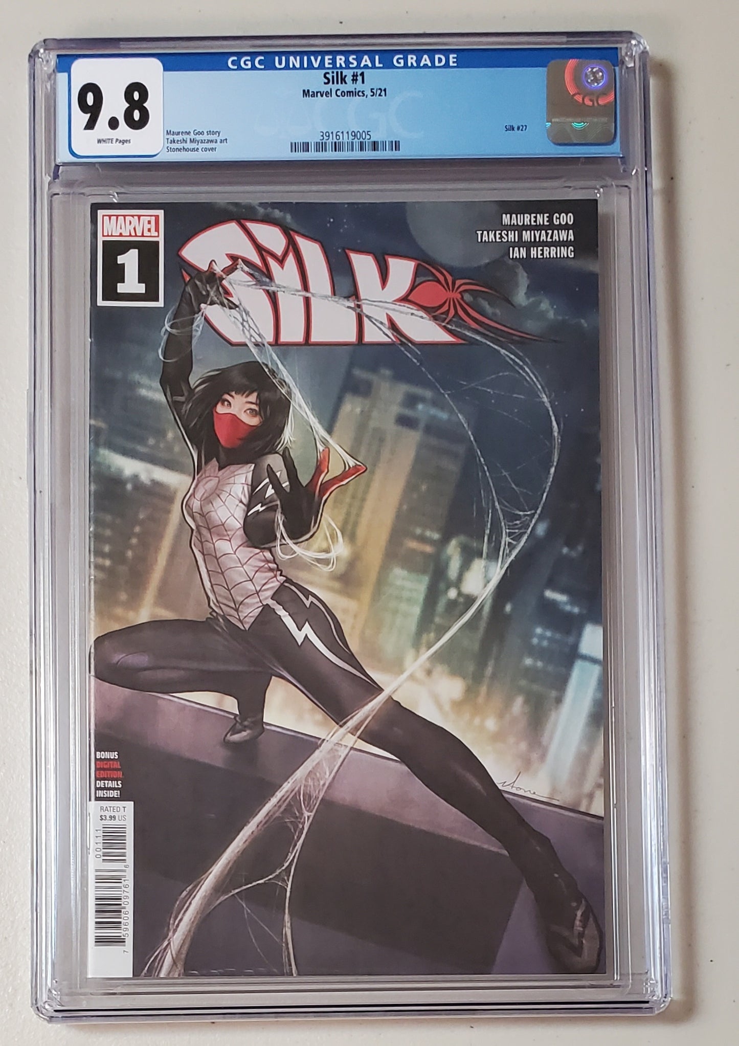 9.8 CGC SILK #1 [3916119005] CGC CGC   