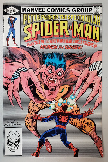 SPECTACULAR SPIDER-MAN #65 (2ND APP CALYPSO) 1982