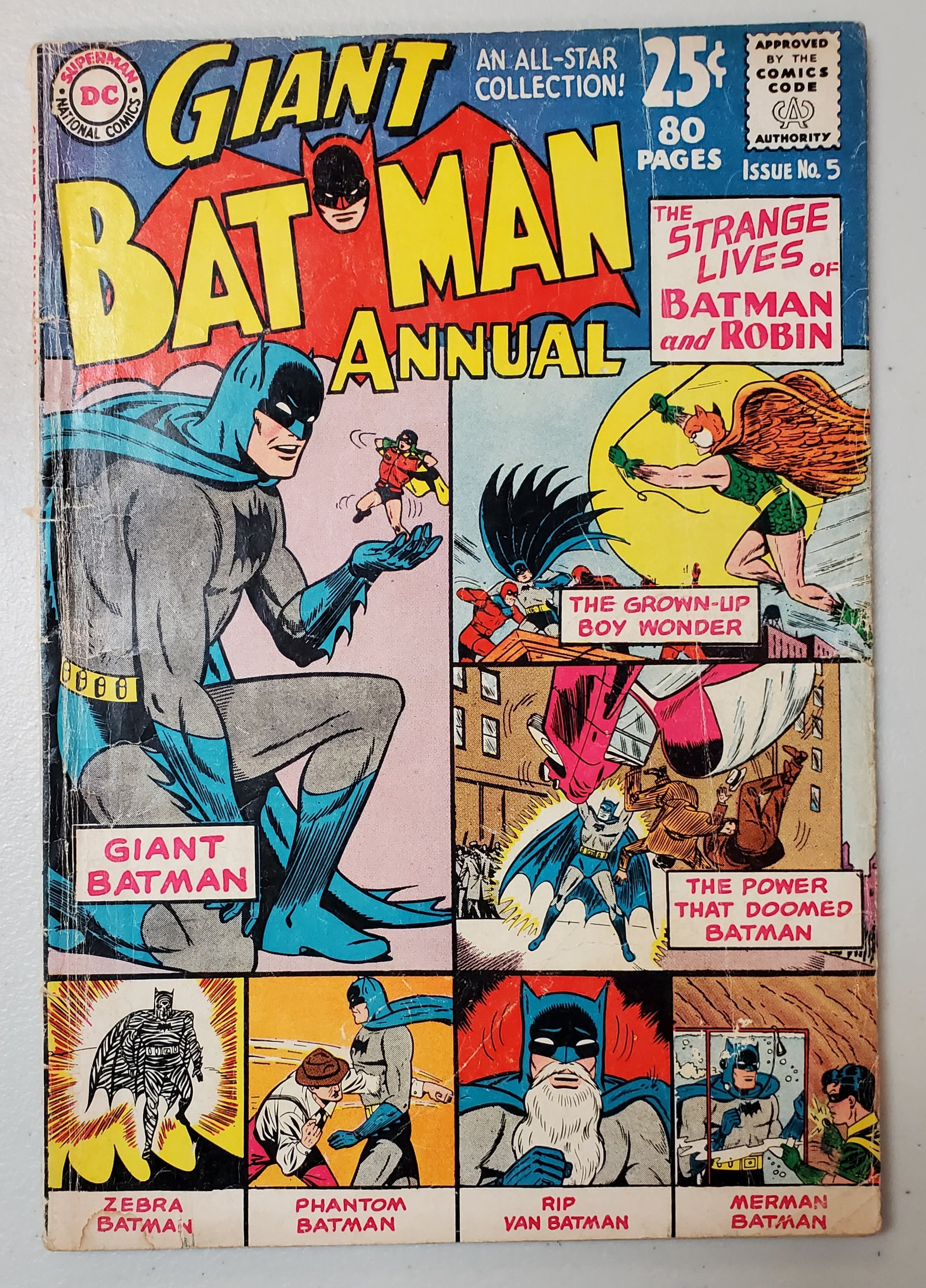 BATMAN ANNUAL #5 1963 comic books DC COMICS   