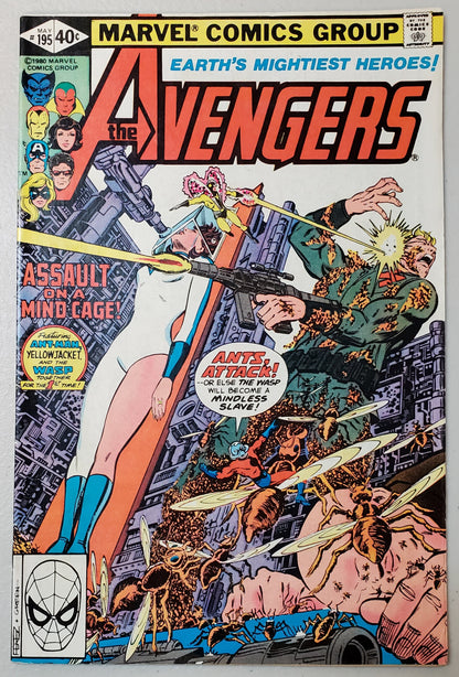 AVENGERS #195 (CAMEO TASKMASTER) comic books MARVEL COMICS   