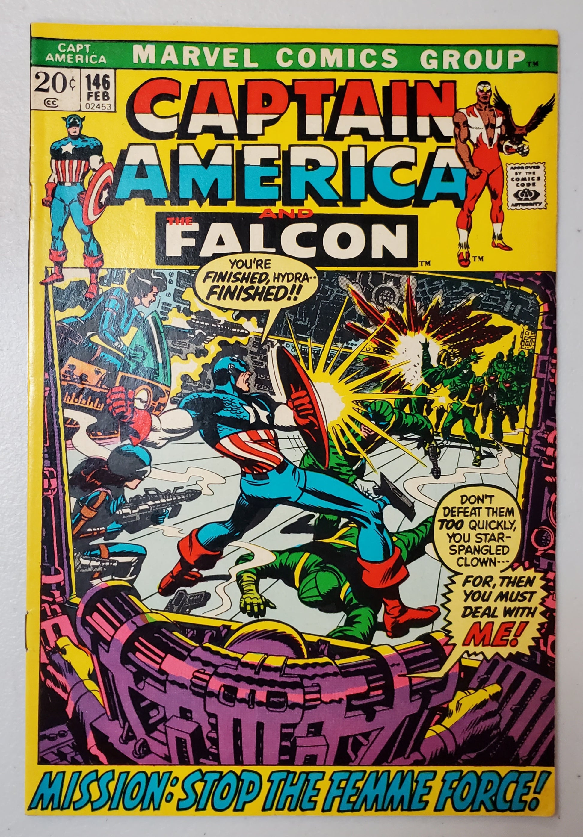 CAPTAIN AMERICA #146 comic books MARVEL COMICS   