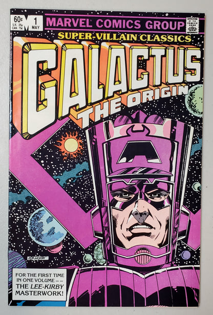 SUPER-VILLAIN CLASSICS GALACTUS THE ORIGIN #1 comic books MARVEL COMICS   