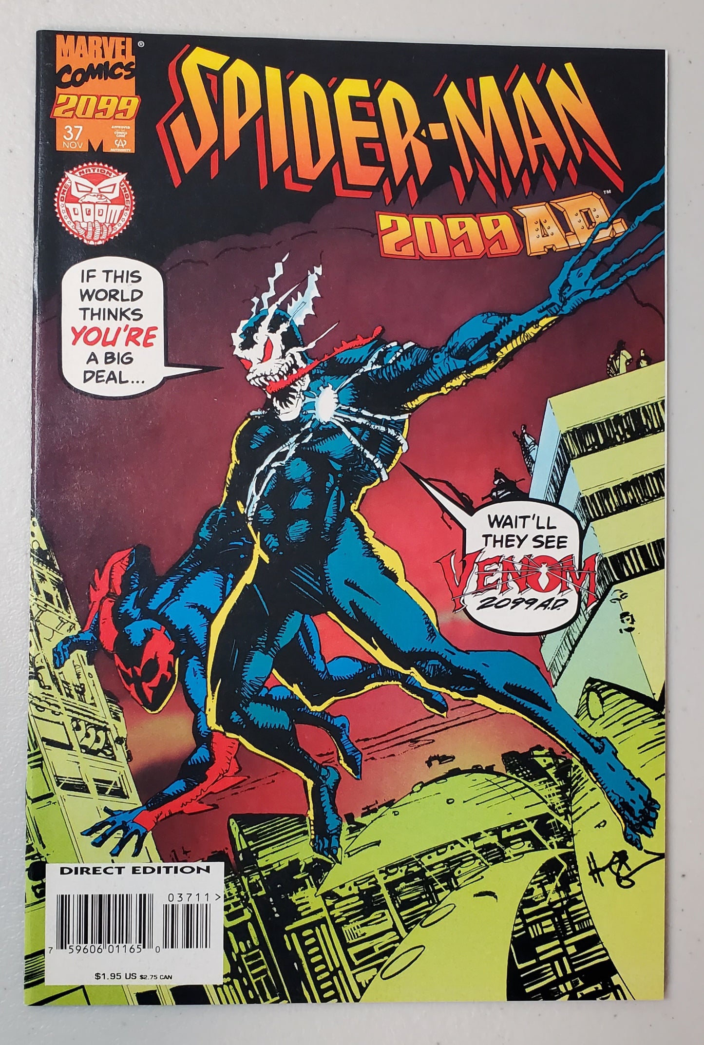 SPIDER-MAN 2099 #37 HOMAGE VARIANT comic books MARVEL COMICS   