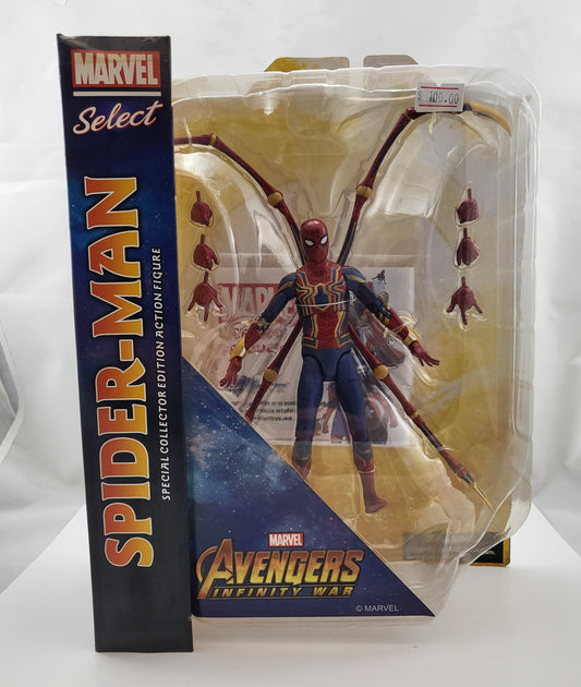 2018 Marvel Select Spider-man Avengers Infinity War Action Figure MOC