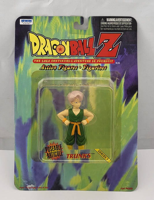 Dragon Ball Z Trunks Action Figure Series 5 Irwin 1999 Funimation MOC