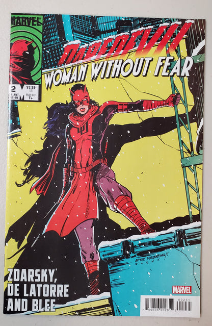 DAREDEVIL WOMAN WITHOUT FEAR #2 1:25 FORNES VARIANT comic books MARVEL COMICS   