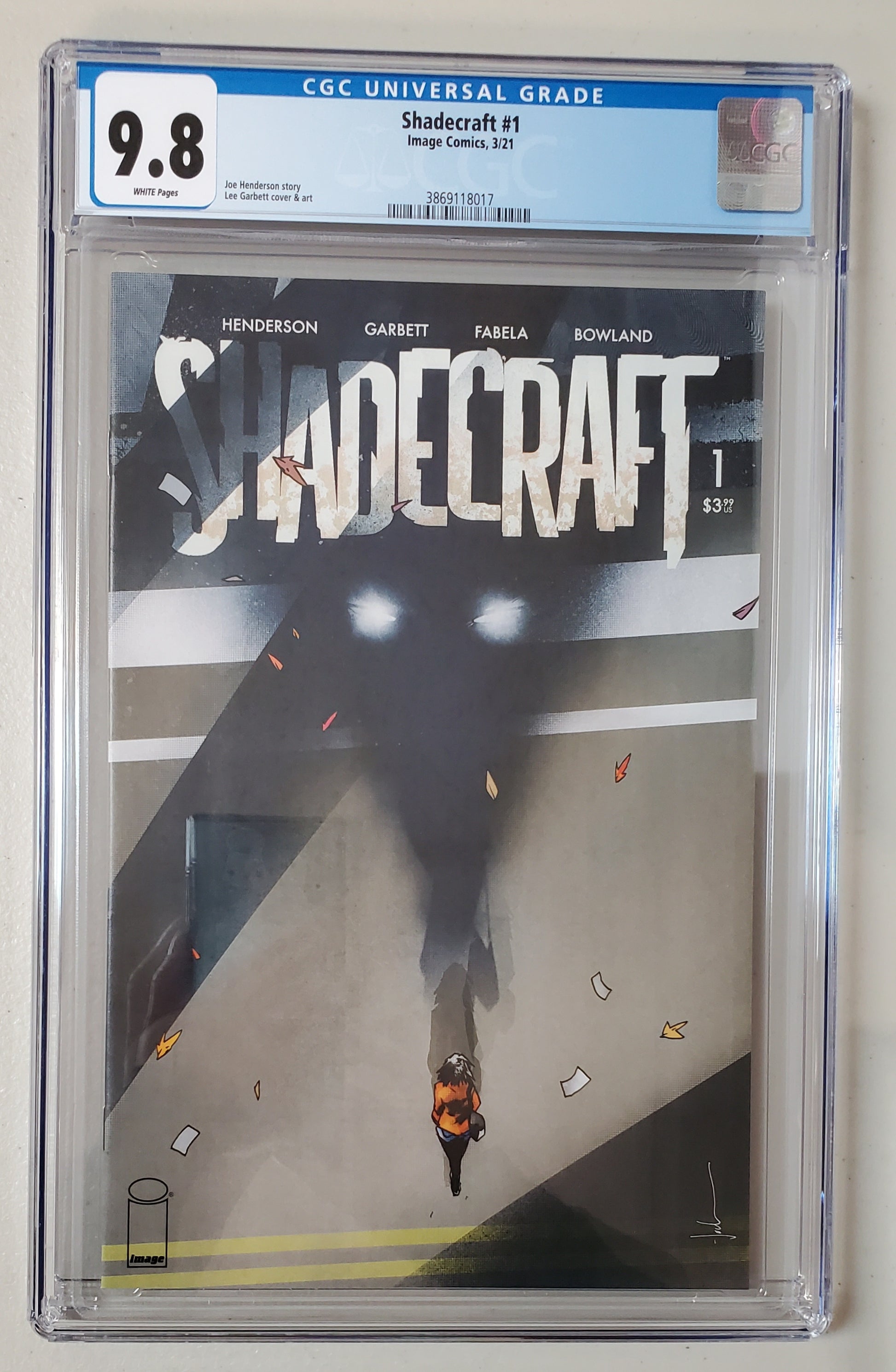 9.8 CGC SHADECRAFT #1 JOCK VARIANT 2019 [3869118017] CGC MARVEL COMICS   