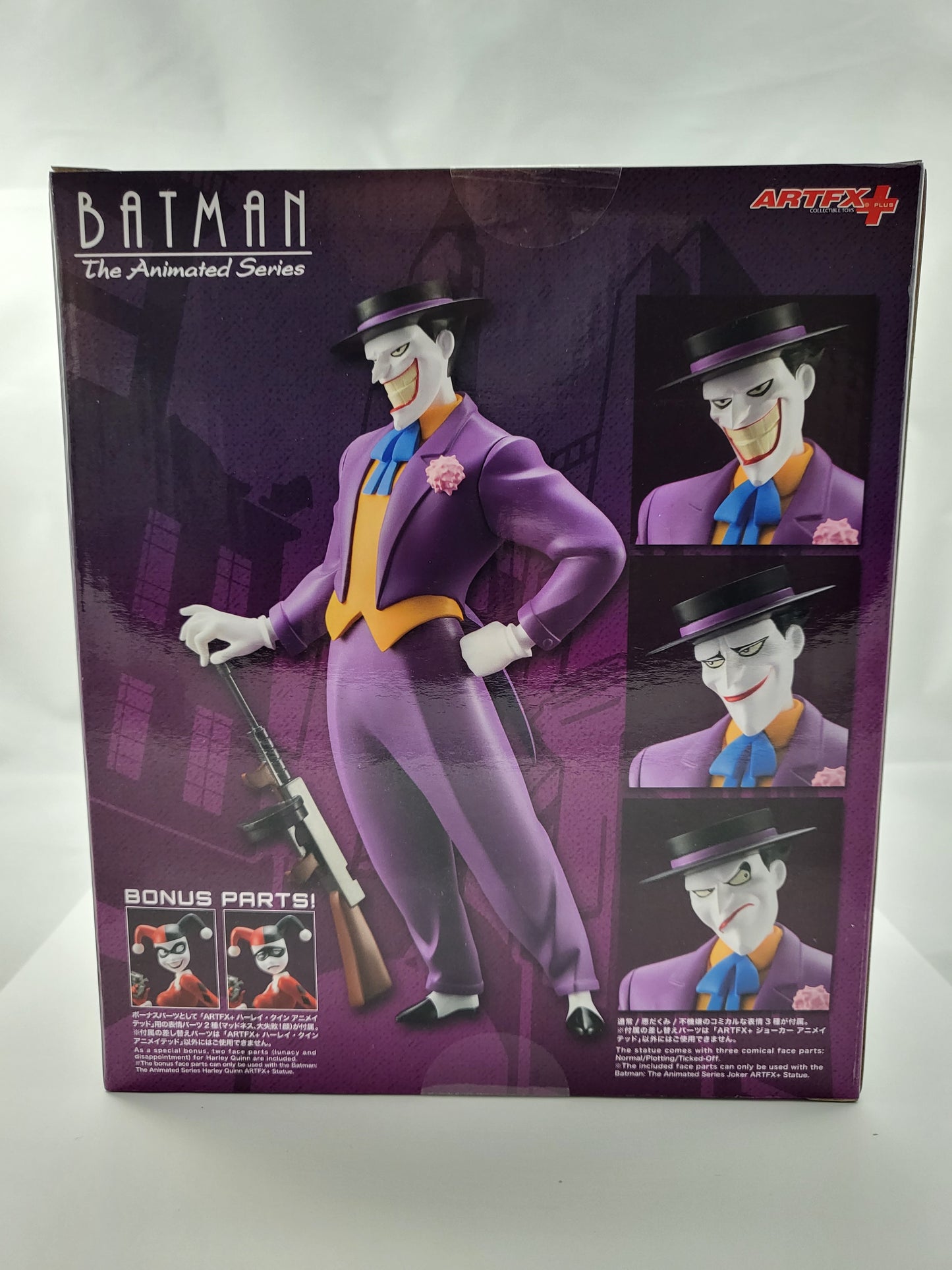 DC Kotobukiya Batman The Animated Series ArtFX+ The Joker Statue 1/10 scale KOTOBUKIYA