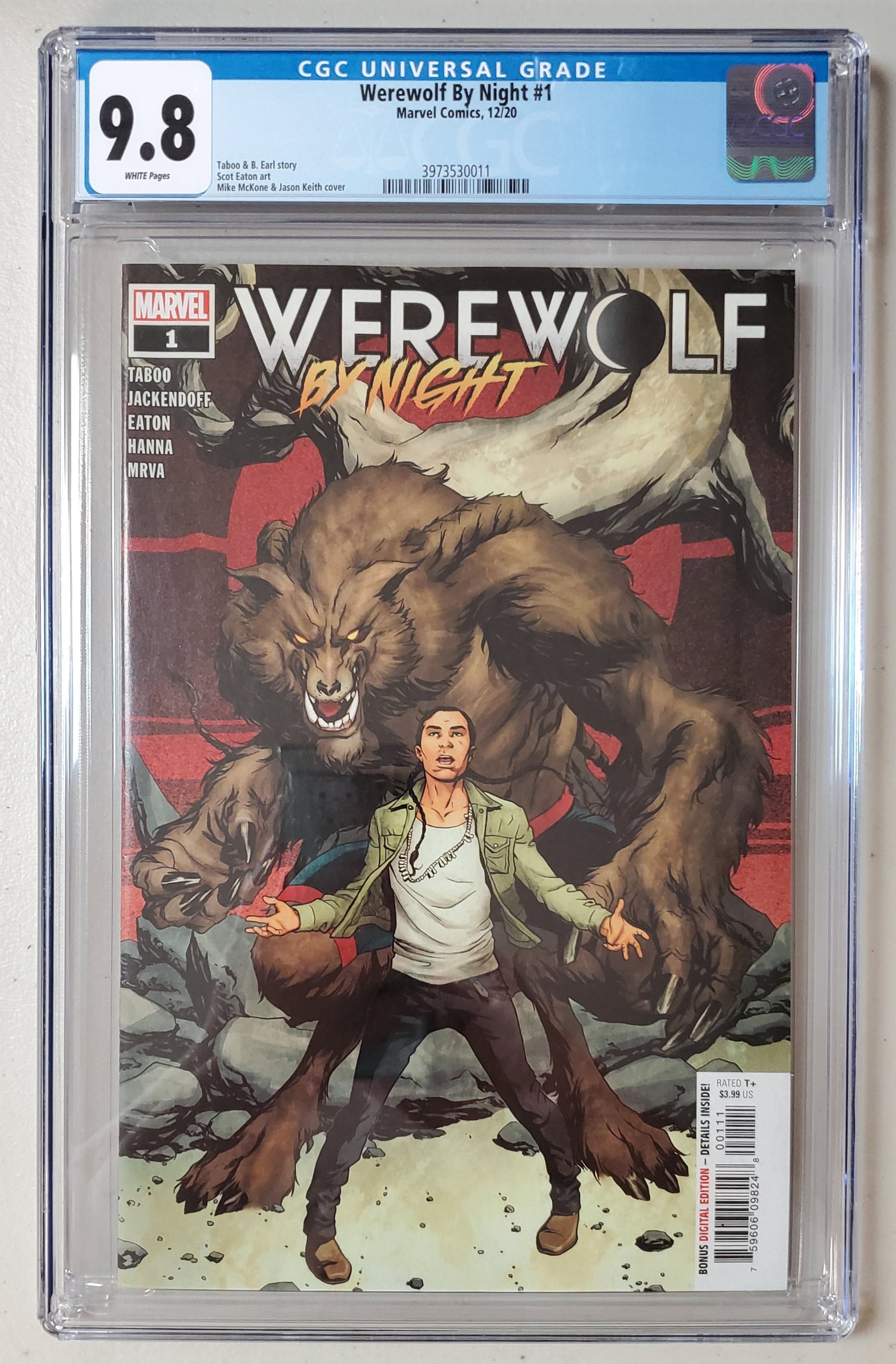 Werewolf By Night #1 CGC 9.8 - Legacy Comics and Cards