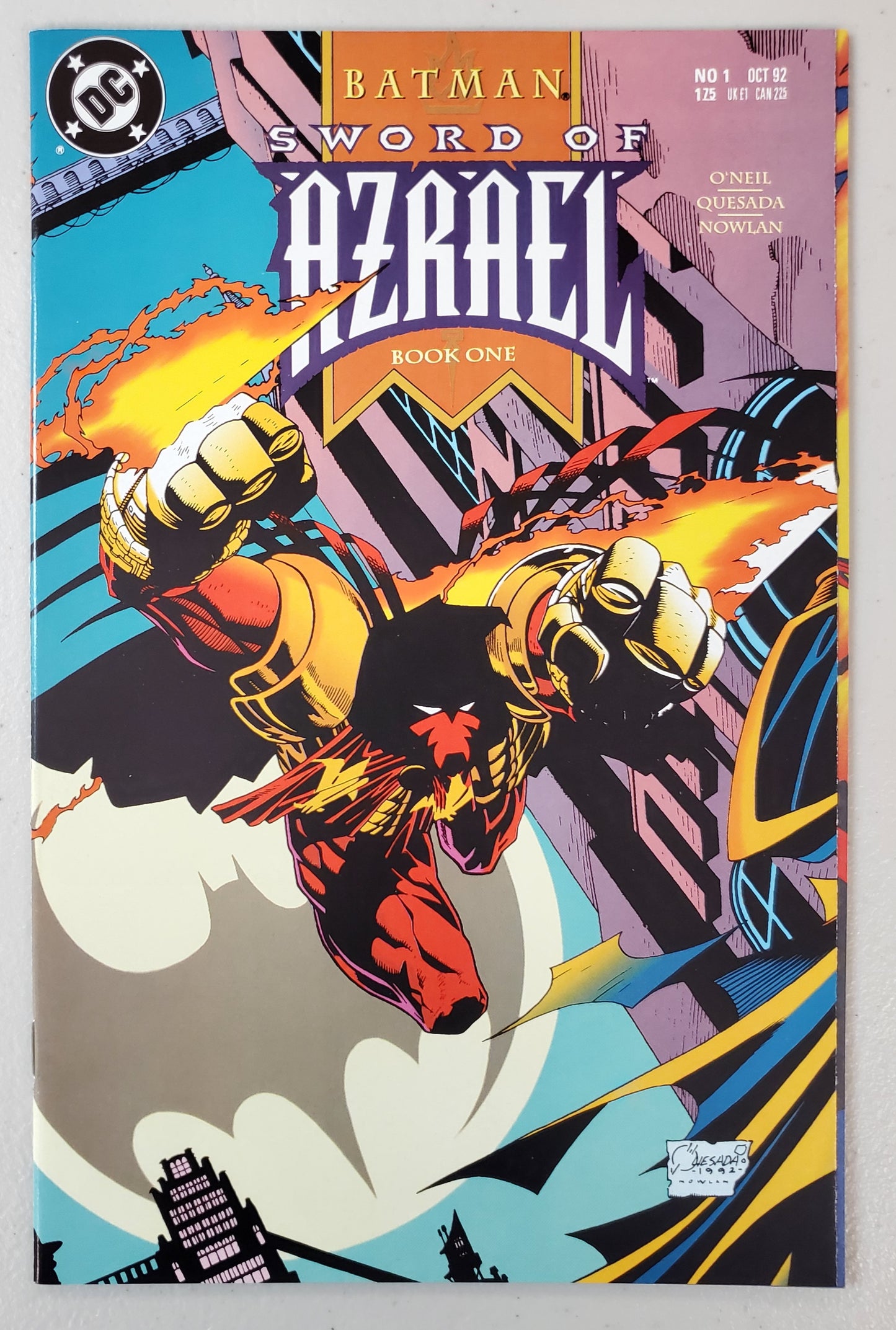 SWORD OF AZRAEL #1 (1ST APP AZRAEL) comic books DC COMICS   