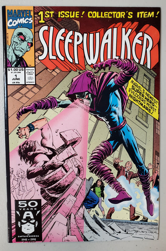 SLEEPWALKER #1 1991 (1ST APP SLEEPWALKER) comic book MARVEL COMICS   