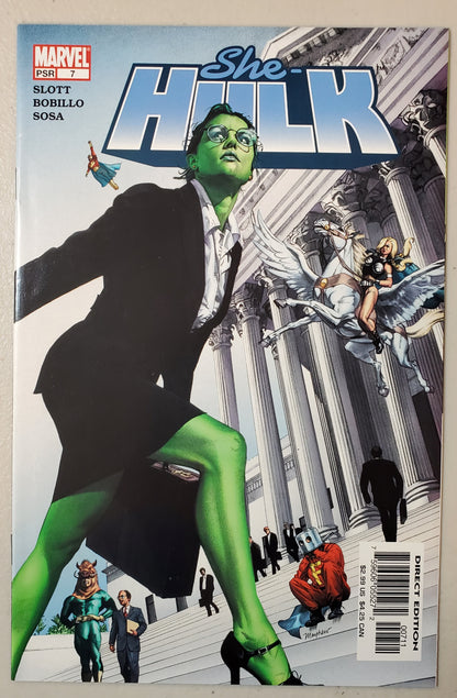 SHE HULK #7 MAYHEW 2004 comic book MARVEL COMICS   