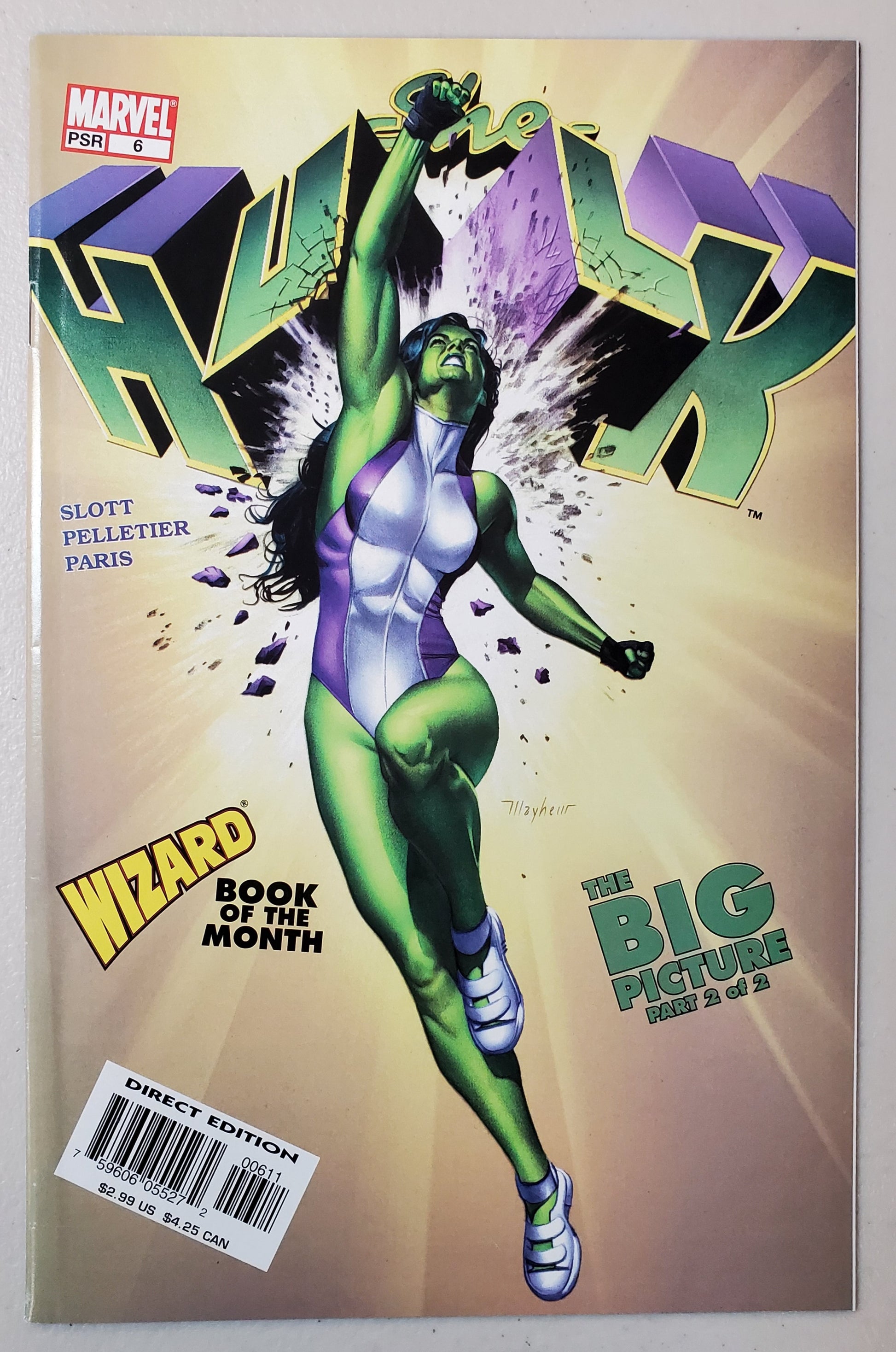 SHE-HULK #6 2004 comic book MARVEL COMICS   