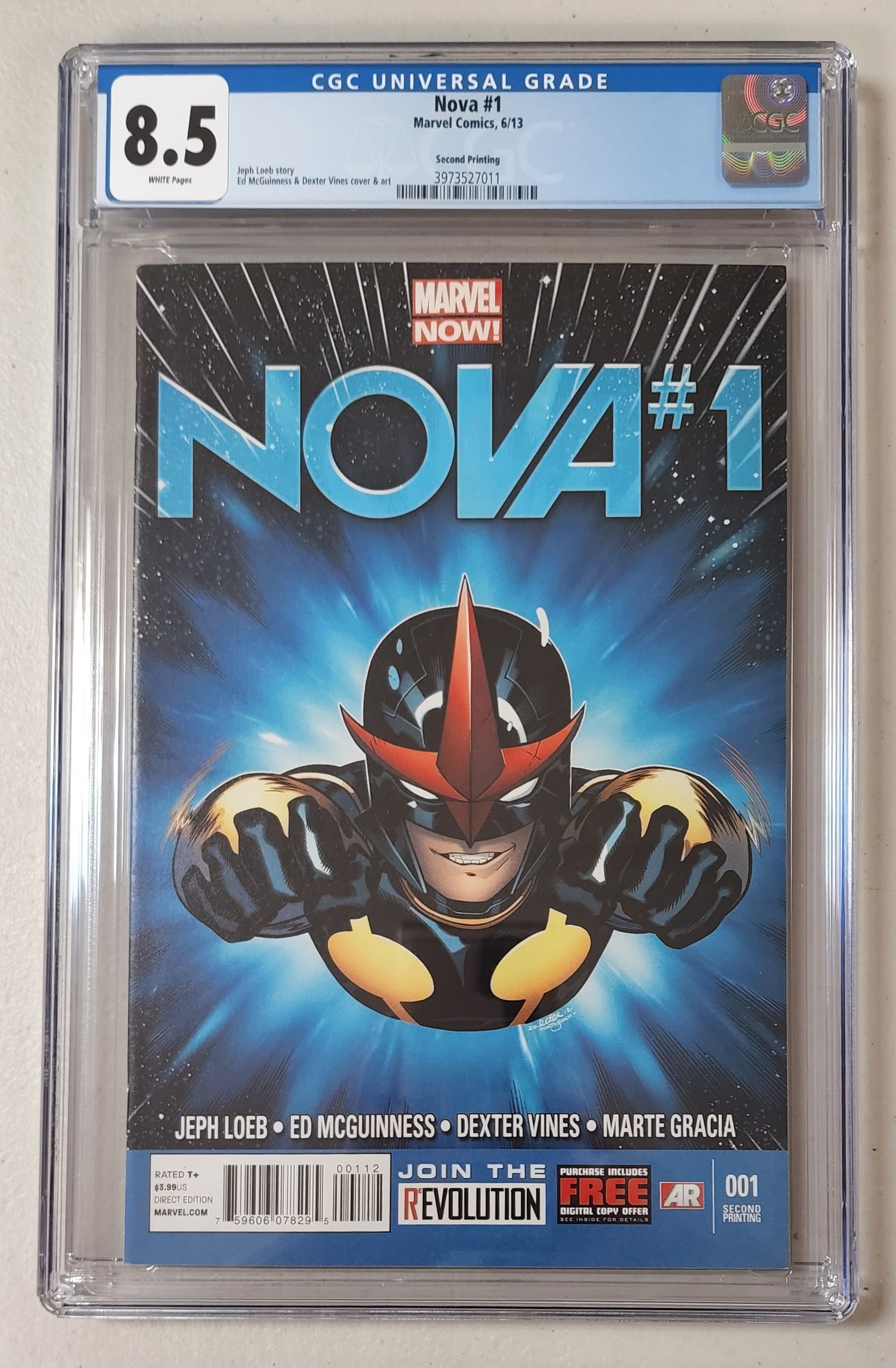 Marvel Nova hot #1 CGC